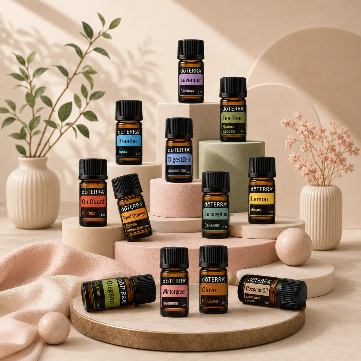 Набор пробников эфирных масел doTERRA - фото 1